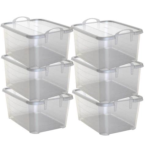 steel stack box with lids|stackable containers with lids small.